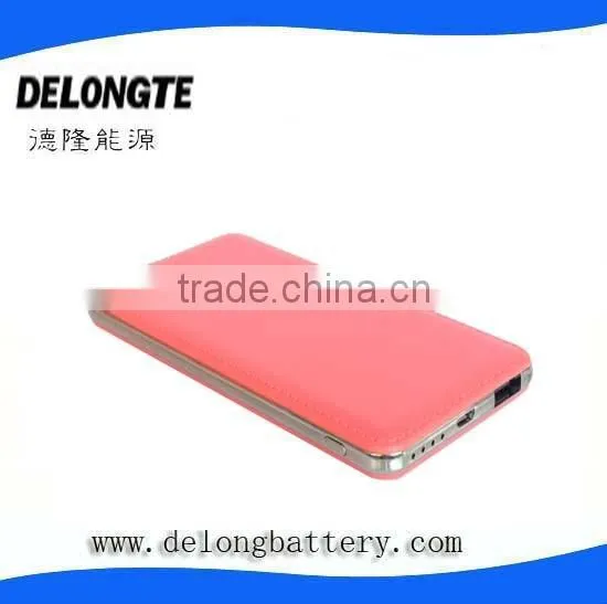 6000mah Thin Battery Mobile Charger Factory Price 2015 New Electronic Products Power Bank Distributor