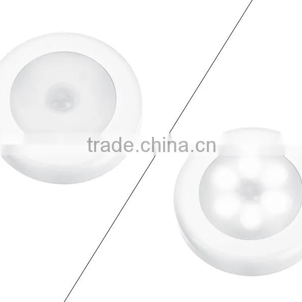 Battery Powered LED Motion Lights Stick-To-Anywhere For Stairways Bathroom Kitchen Nursery Hallway Motion Sensor Night Light photo-5