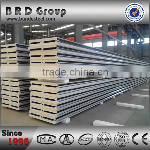 New Material Zinc Coated PU Sandwich Roof Panel photo-4