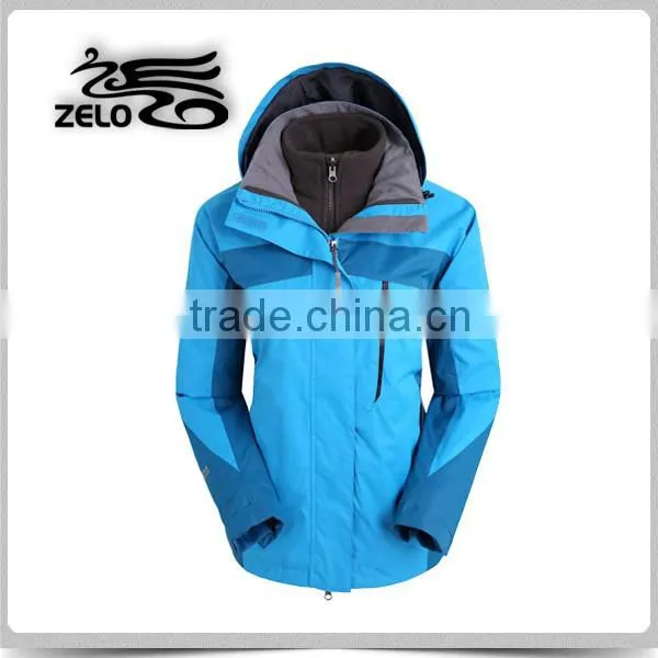 2015 New Style Jacket Outdoor Jacket 3 in 1 photo-2