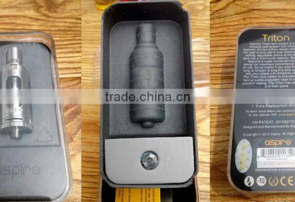Latest Sub Ohm Tank Triton Atomzier Fits Evic vt VS Subtank Mini Bell Cap E-cigarette photo-2