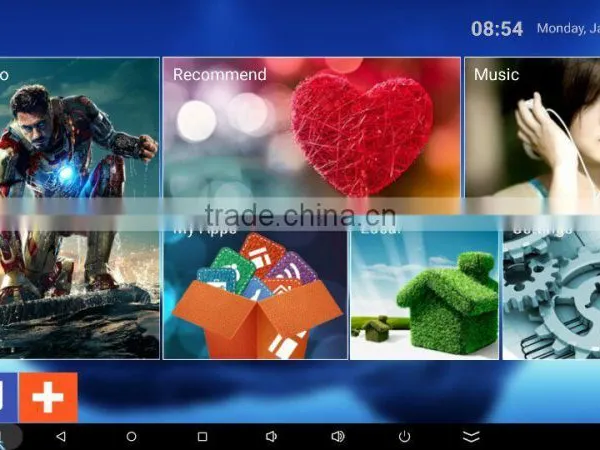 Cloudnetgo Android 5.1 tv Box 2GB RAM 16GB Rom Rk3368 Octa Core Android TV Box photo-5
