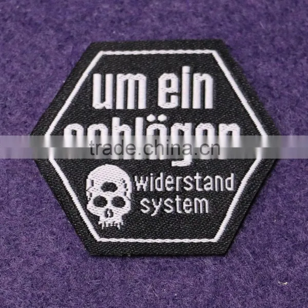 China Factory Direct Professional Customized Woven Patch For Clothing photo-2
