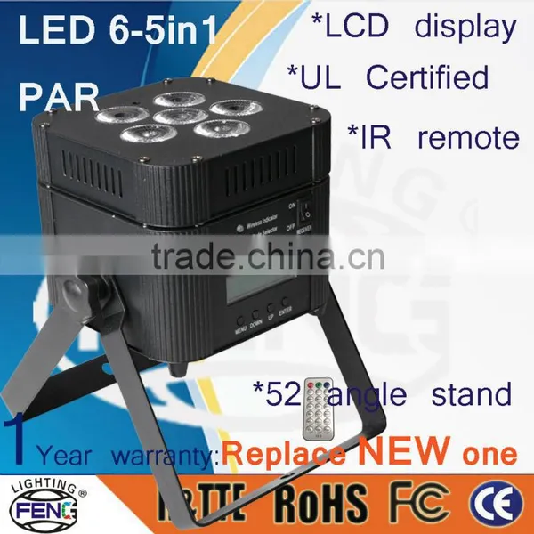 RGBWA+UV 6in1 Dmx Stage Outdoor Led Disco Lighting photo-4