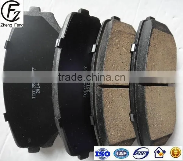 HIGH QUALITY BRAKE PADS D1258 Top Quality Low Dust Brake Pad Best Ceramic High Quality Brake Pad D1258 for Car photo-3