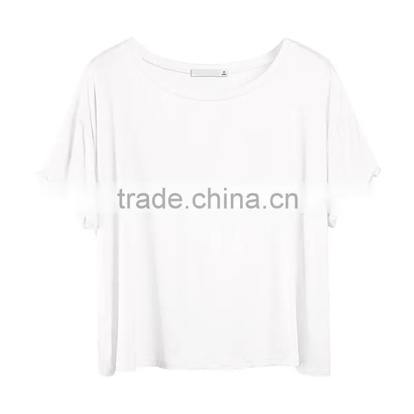 Manufacturer China Women's Clothing Cotton Bluk Custom Logos t Shirt Sports Shirts Made in China photo-4
