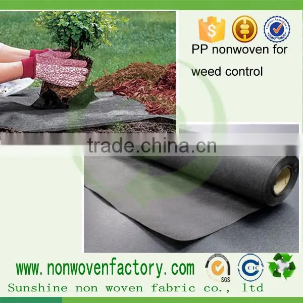 Landscape 85gsm Black Weed Suppressant Fabric, Weed Control Mat photo-4