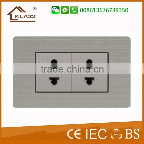 Emergency Saving Newest Light Stainless Steel 1 Gang Push Button Wall Switch photo-5