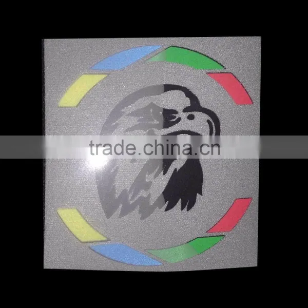 OEM LABEL With Reflective Plastisol Heat Transfer for Clothing photo-2