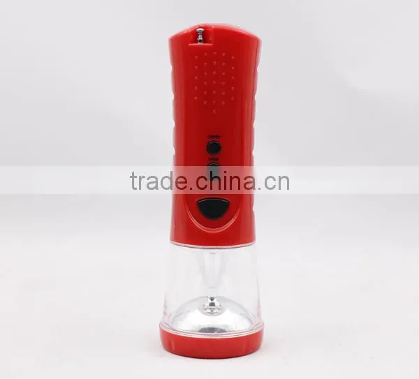 Mini Flashlight Radio, FM Radio With Torchlight photo-3