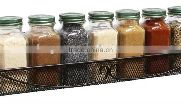 Bronze Wall Mounted 1-Tier Mesh Nail Polish Rack/Stand/Organizer photo-3