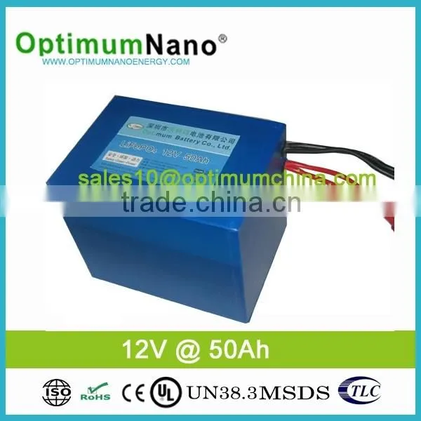 Ebike Battery, E-Scooter Lithium Battery Pack 12v 50ah photo-2