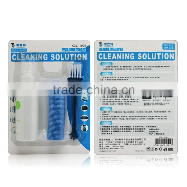 Cheapest Opula LCD Screen Cleaning Kit With Plastic Brush, Spray Cleaner, Microfiber Cleaning Cloth With MSDS photo-6