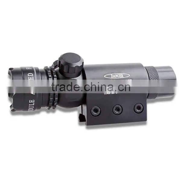 650nm Wavelength Laser Rifle Scope, Adjustment Hunting Riflescope, Red and Green Laser Sight photo-4