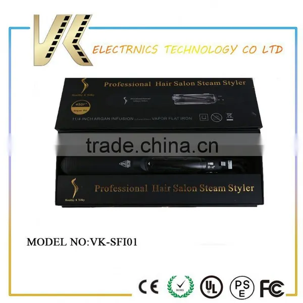 450F Iron Electric Salon Steam Professional Hair Iron Straightener photo-2