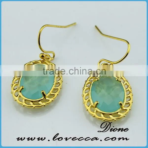 New Promotional Gift Jewelry Top Gold Dubai Stud Earring Settings photo-6