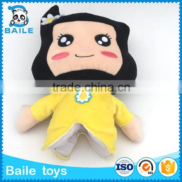 Promotion Soft Plush Doll Hand Puppet Funny Kids Toy