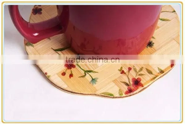 Hot Sale Thermal Shield Bamboo Coaster to Putting Cup photo-2
