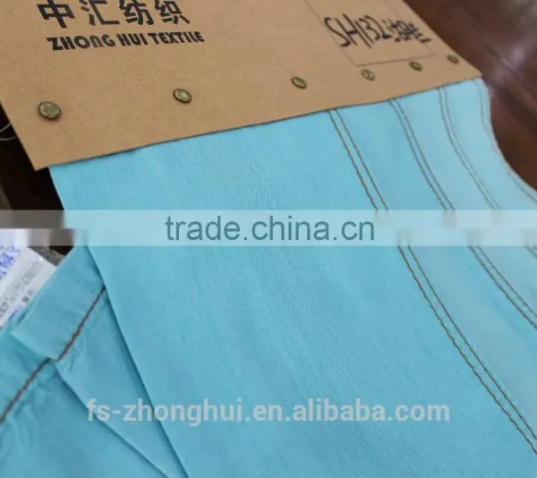 SH132 100% Tencel 4.7oz Colored and Thin Denim Fabric photo-5
