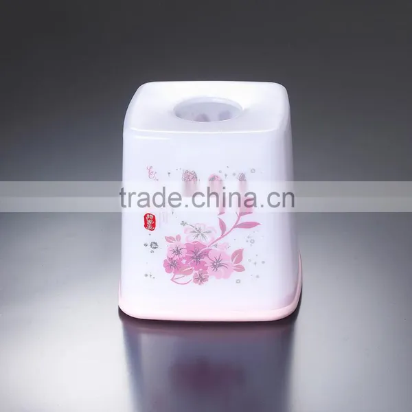 High Quality PP Tint Facial Tissue Box Cover/Holder for Bathroom