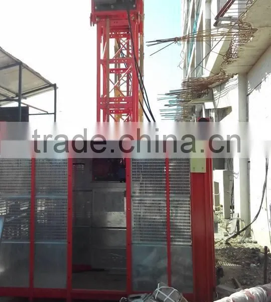 2016 New China Shandong Jinan HYCM 150-200m Construction Hoist Electric Patient Hoist and Elevator photo-2