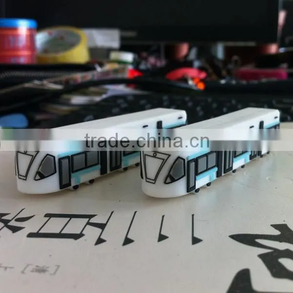 Customized Bullet Trains Shaped Personalized Fancy Keychain photo-2