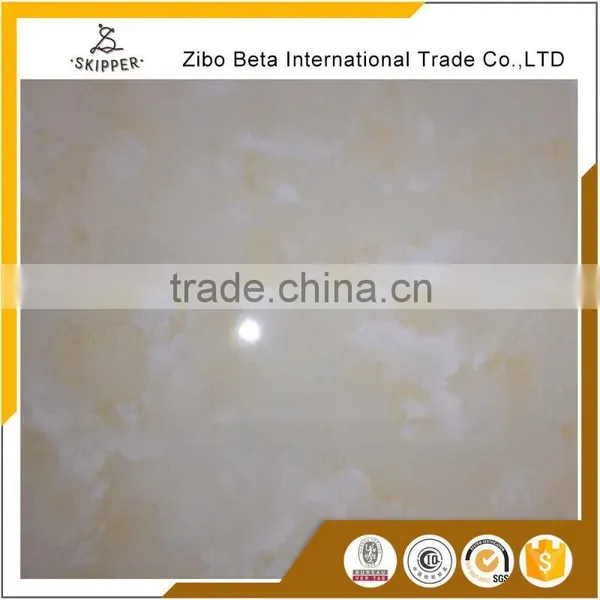 Super White Nano Micro Crystal Polished Porcelain Tiles photo-6