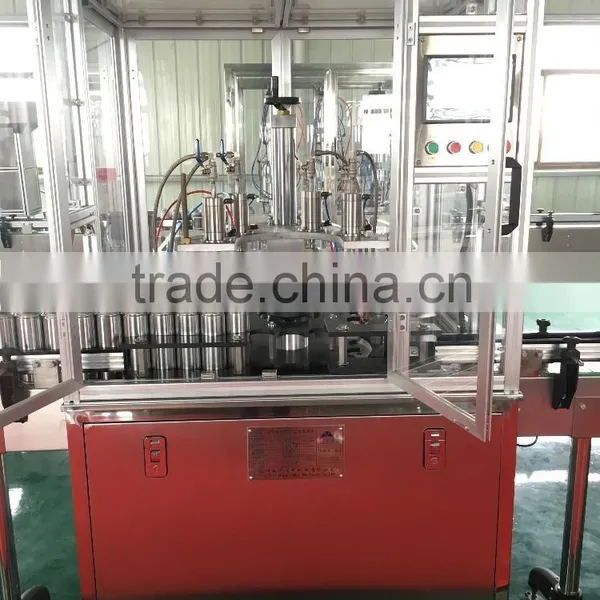 Two Heads Bag-on-valve Aerosol Filling Machine photo-3