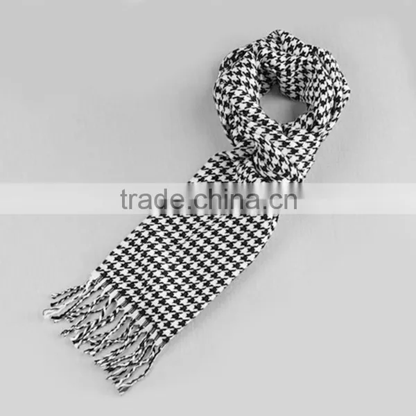 2016 New Autumn & Winter Mens Scarves,classical Gird Pattern Man Scarf Shawl/fashion Cotton Cashmere Knitting Wrap photo-6