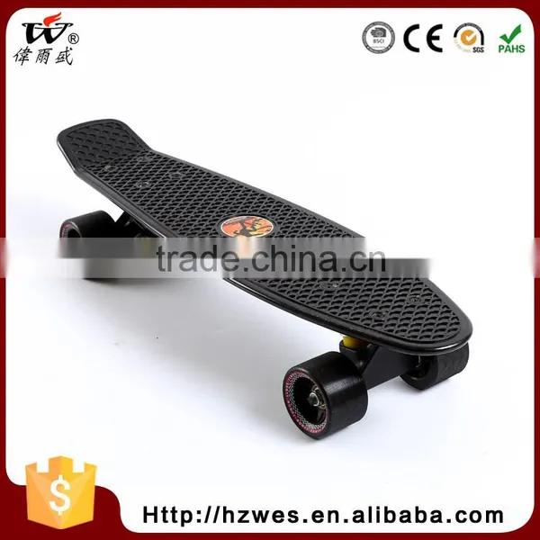 ABE-7 70kgs Top ABS Deck Material OEM Fish Shape Skateboard photo-2