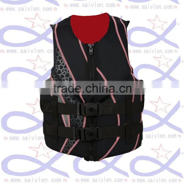 Custom logo floating vest adult life vest