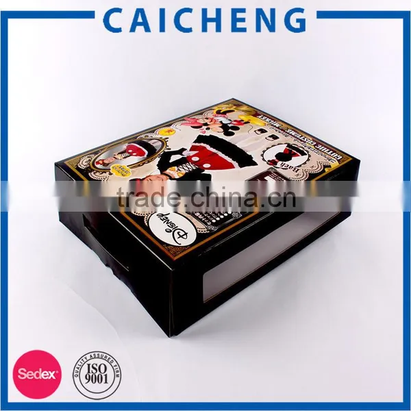Customized Colourful Printing Christmas Paper Packaging Box for Toy