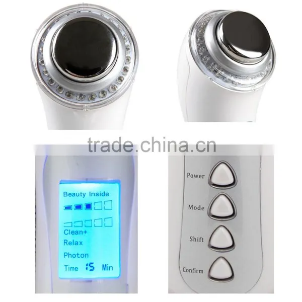 BEPERFECT BPm0152- 5-in-1 Ultra Skin Rejuvenator, Galvanic, Ultrasound Beauty Device for Home Use photo-2