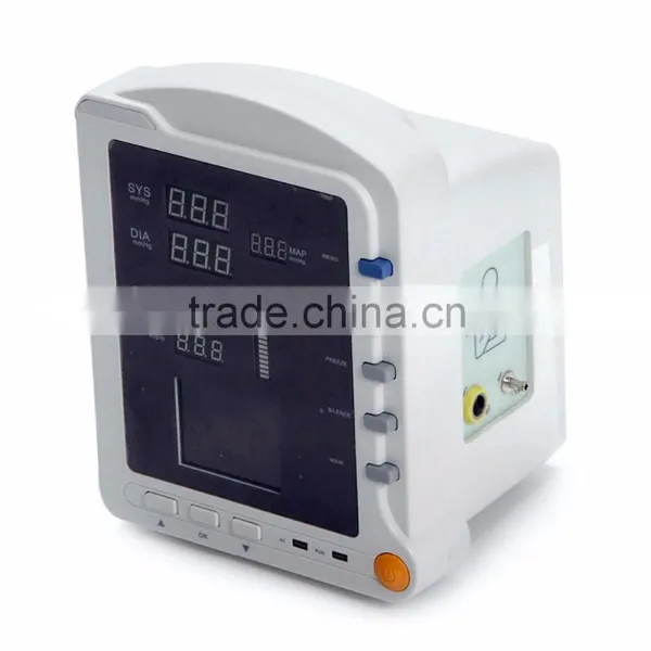 2016 Clinic Icu Use Multi-Parameter Equipment Portbale Medical Patient Monitor photo-3