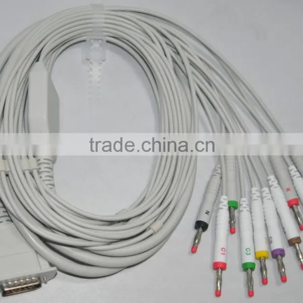 Popular Portable 12 Lead Resting Single Channel Electrocardiograph ECG Machine EKG-901-2 With CE ISO Certificate photo-5