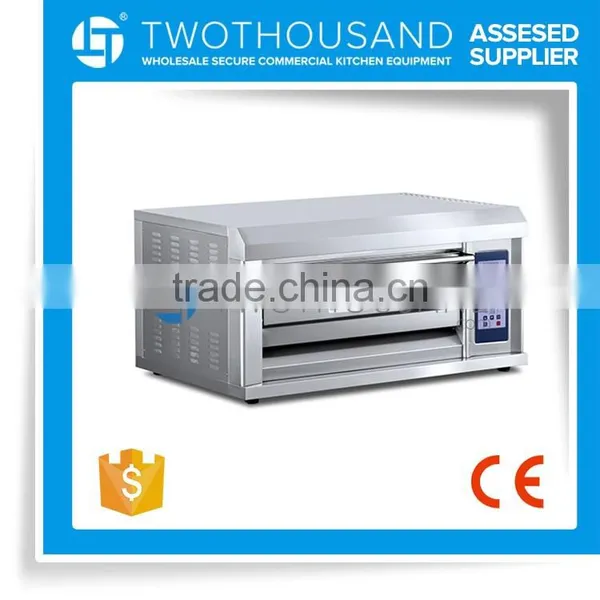 Economical 1 Deck 2 Trays Electric Deck Oven Price photo-2