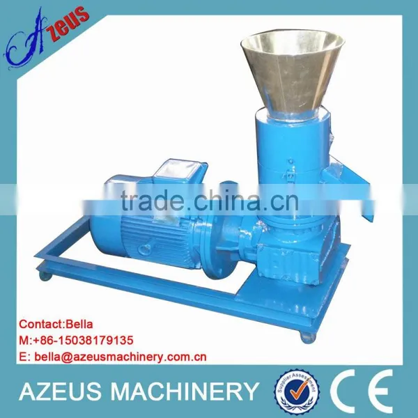 5.5KW Flat Die Electric Wood Pellet Mill photo-3