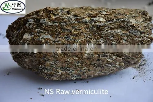 Unexpanded Raw Vermiculite and Crude Golden Vermiculite Ore photo-4