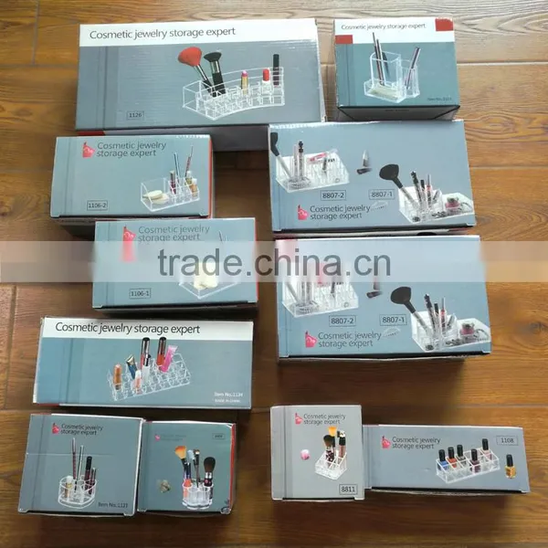 Wholesale Innovative Household Store Jewelry Cosmetic Beautful Clear Acrylic Cosmetic Makeup Organizer photo-6
