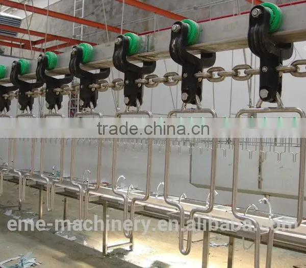Live Chicken Slaughter Poultry Killing And Bleeding And Processing Automatic Conveying System of Poultry Slaughter Line photo-2