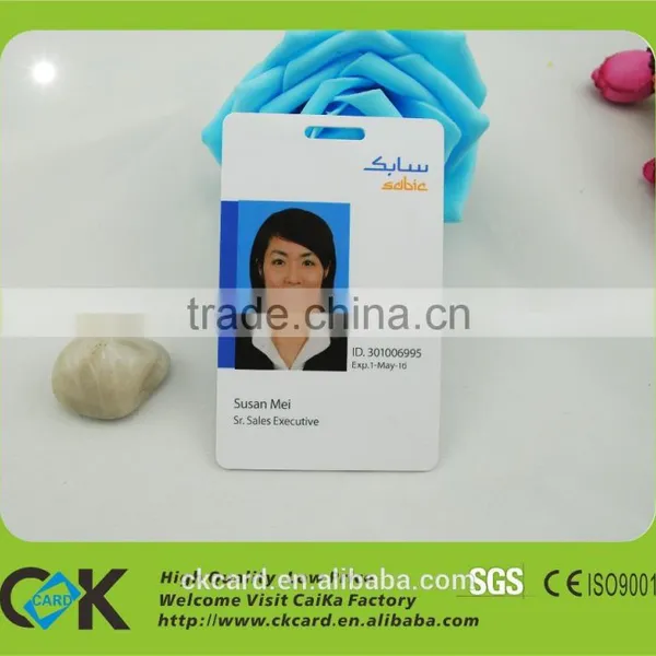 Eco-friendly Plastic!Printing Employee Card Sample From Gold Manufacture photo-3