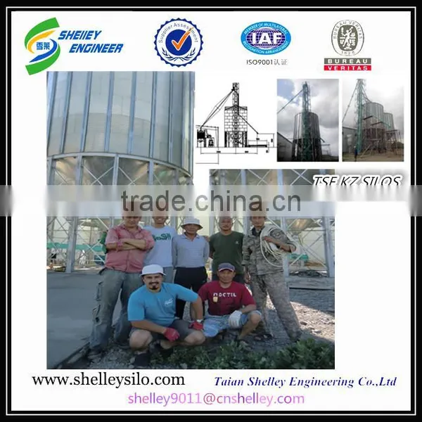 Fumigation Silo Metal Bolt Bins Maize Storage Tank photo-4