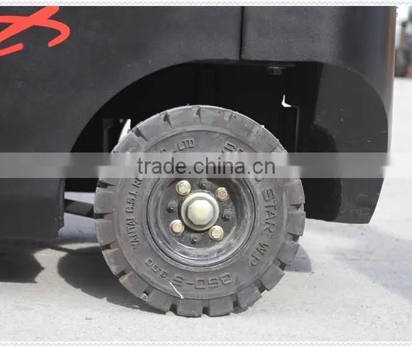 Warehouse Industrial 750kg 48V 140Ah Mini Electric Used Forklift for Sale photo-5