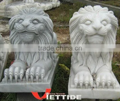 Marble Lion Sculpture photo-1
