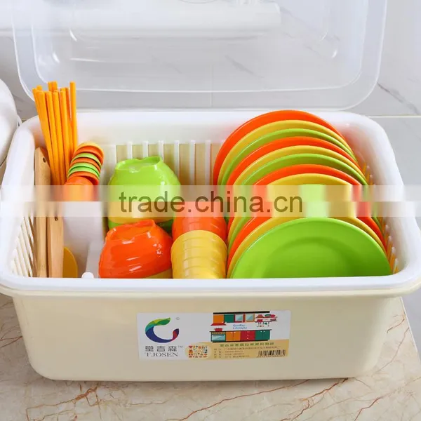 Chinese Kitchen Utensil Plastic Bowl Cupboard photo-5