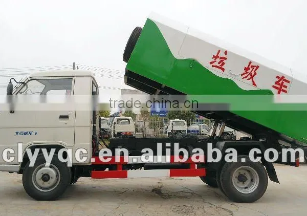 China Sealed New Garbage Truck, Small Garbage Truck, Garbage Trucks 4 Ton