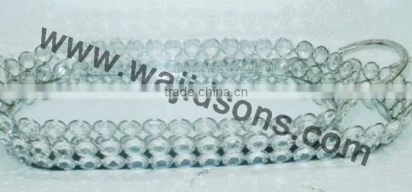 New and Cheap Crystal Trays for Candy /fruit /snacks Plastic Trays photo-4