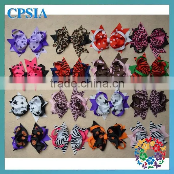 High Quality Grosgrain Ribbon Bows for Hair Hair Bows,children Hair Accessories,baby Hairbows Girl Hair Bows WITH CLIP photo-2