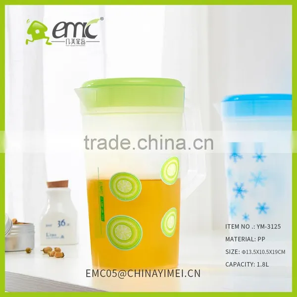 High Quality Plastic Cold Water and Juice Kettle With Print Body photo-2