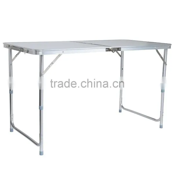 450111 4ft Aluminium Trestle Folding Banquet Party Garden Outdoor Camping Table photo-2